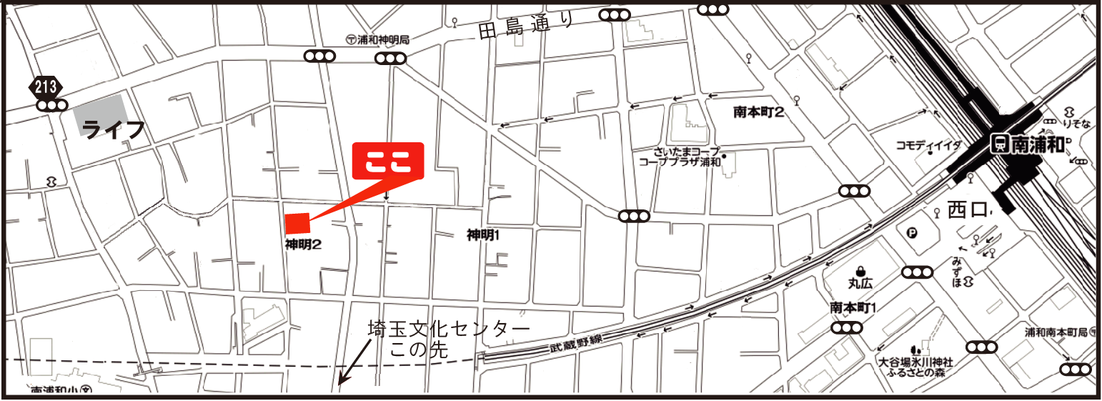 サンズイマンション　案内図