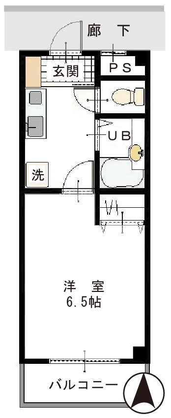 サンズイマンション　間取図